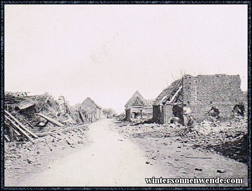 Kämpfe bei Albert-Chaulnes: Beauvraignes 1914/15