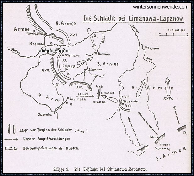 Die Schlacht bei Limanowa-Lapanow