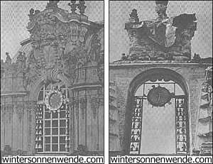 Dresden vorher und nachher