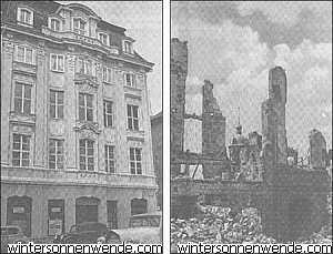 Dresden vorher und nachher