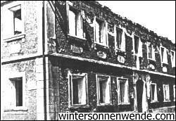 Derelict German school in Eger-Karlsbad District