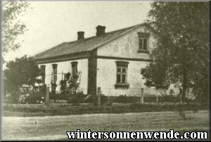 Farmhouse in an ethnic German settlement in Poland.