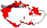 location of Bodenbach