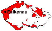 location of Falkenau