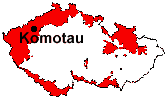 location of Komotau