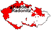 location of Radonitz and Kaaden